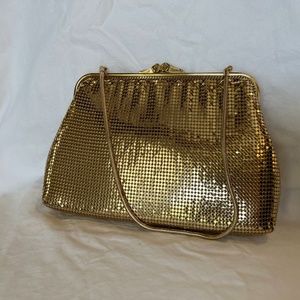 Vintage 1960's Gold evening bag